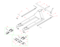 Plan éclaté transpalette manuel Pramac GS25 2500kg