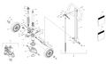 Plan éclaté groupe hydraulique Pramac GS25